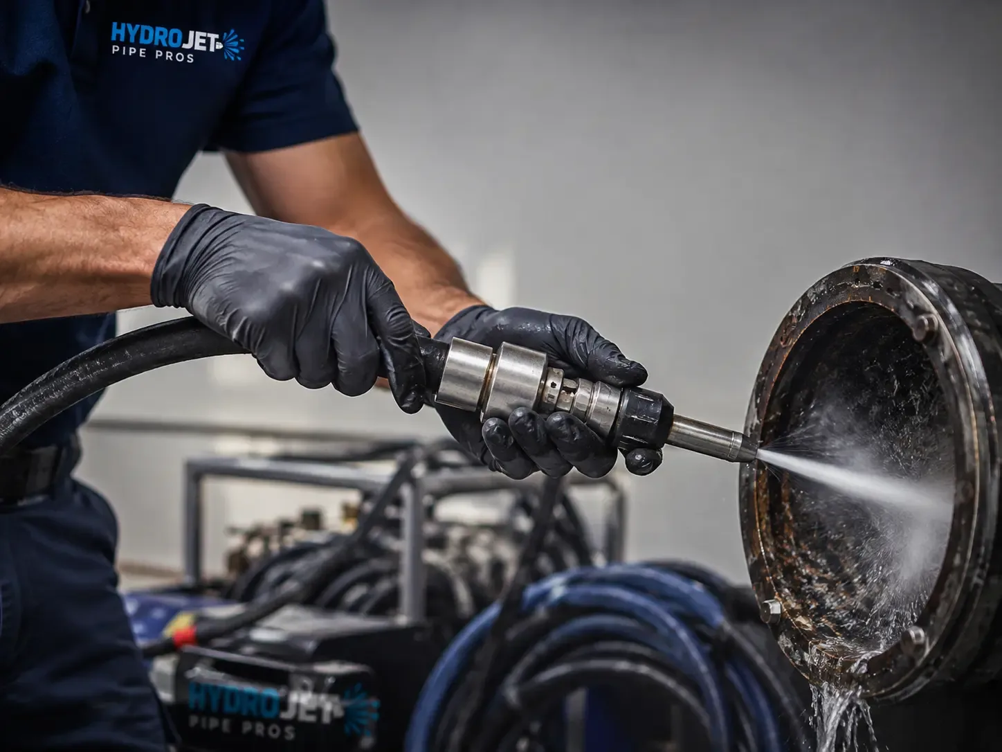 Hydro Jet Pipe Descaling in Dover Afb, DE